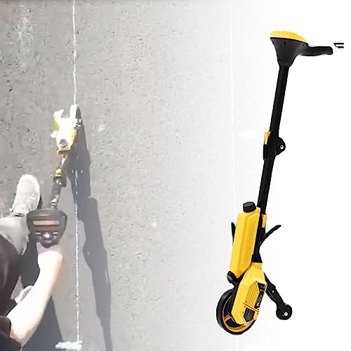 Máquina de Marcado de líneas Plegable Máquina de Marcado de líneas de Transferencia de Ruedas Marcado de Campos Deportivos y canchas con LCD Múltiples grosores de Ruedas y Pintura Opcional, aplicado