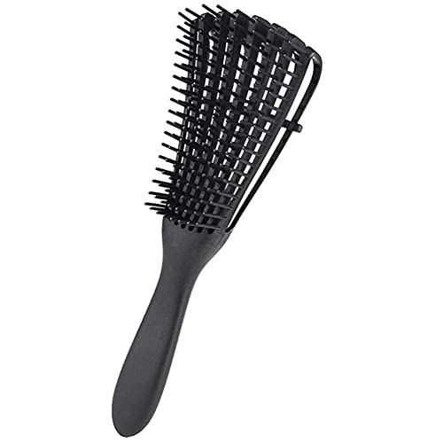 Image of Paddle Hair Brush for Women & Men - Detangler & Styling Comb for Curly, Wavy & Straight Hair - Comfortable Grip Hair Brush