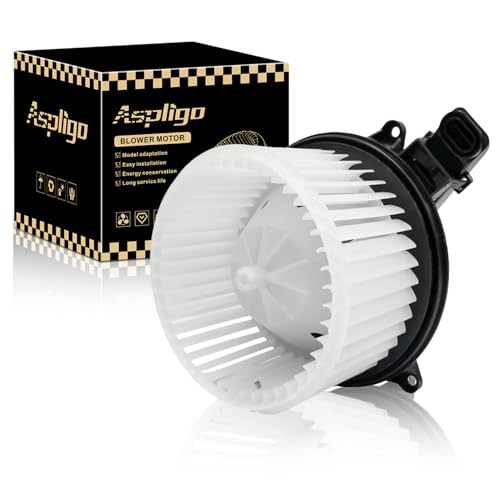 Aspligo 700237 Front AC Heater Blower Motor Fan Fit for Ford F-150 2009-2014， Expedition 2009-2017 ，for Lincoln Navigator 2009-2014 AL1Z19805B, AL1Z19805A ，CL1Z19805A，FO3126130，SK700237