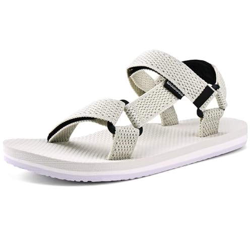 Image of WateLves Womens-Sport-Sandals Hiking Sandals with-Arch-Support Webbing-Outdoor-Beach-Water-Sandals for Travel-Walking-Trekking-Camping