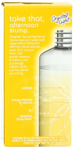 Crystal Light On The Go Energy Citrus, 10 Count (Pack Of 12) - Packaging May Vary #TOP2