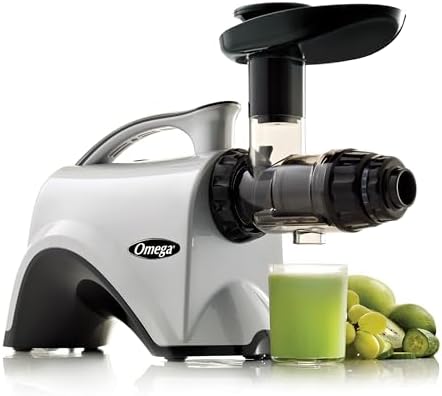 Omega NC800HDS Cold Press Juicer Machine, Vegetable and Fruit Jui...