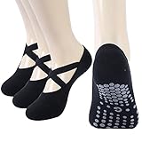 Non Slip Yoga Socks for Women, Ristake Juniors Anti-Skid Hospital Maternity Pilates Exercise Deliver