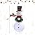 Taman 6ft Christmas Lighted Snowman Decorations Lighted Up Outdoor Lighted Holiday Displays Gift for Christmas Garden Party Yard Porch Decor