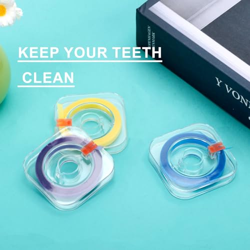 Gosknor 3-Teiliges Zahnpolierstreifen-Set, Zahnschleifwerkzeug Zahnpolitur-Schleifstreifen-Set zur Zahnreinigung Zahnfeile-Finishing-Streifen für Den Professionellen (Gelb, Blau, Lila)