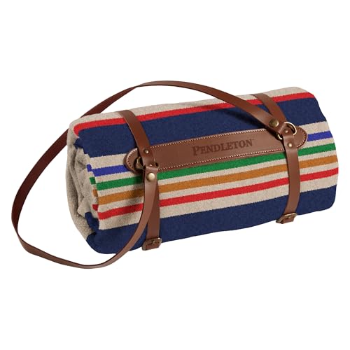 Image of Pendleton National Park Throw with Leather Carrier 54 inch x 72 inch