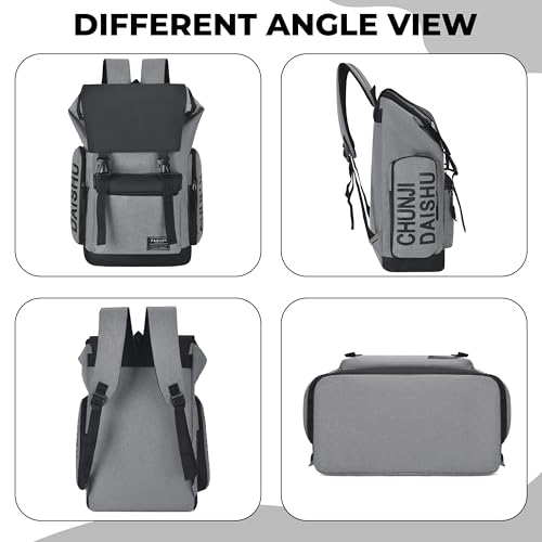 Image of Kraptick Backpack - Waterproof Travel Stylish Laptop Backpack, Business Bag, Office Work Bag, and Professional Backpack with Spacious Storage and Durable Design
