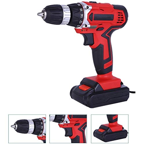 QHYXT 21-V-Bohrmaschine, wiederaufladbarer Handbohrer, elektrischer Schraubendreher für die Reparatur von Garagen zu… – Bild 4