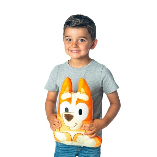 Image of Northwest Bluey Happy Bingo Cloud Pillow 12 inch - Plush Kids Stuffed Toy, Cartoon Character, Bedroom Decor, Gift for Girls & Boys