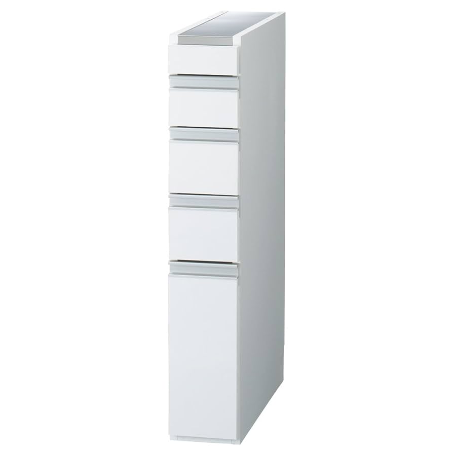 dinos ステンレス天板 隙間収納 引き出しタイプ 完成品 日本製 幅15cm 幅15奥行55cm］ ステンレス天板隙間収納 引き出しタイプ 完成品