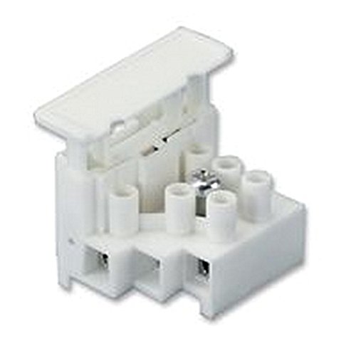 FUSED TERMINAL BLOCK 3 POLE Connectors Terminal Blocks Amazon.co.uk