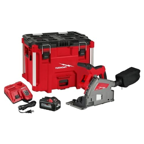 New 2831-21 Plunge Track Saw for Milwaukee M18 FUEL 6-1/2' Power Circular Saws Kit