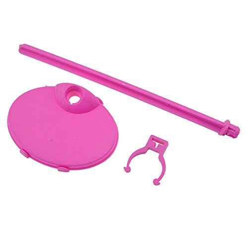 Image of 10 Pcs Doll Toy Stand Support for Dolls Prop up Mannequin Model Display Holder,Dolls Stands for 11 inch to 13 inch Dolland Action Figures Doll Accessories Rose Pink
