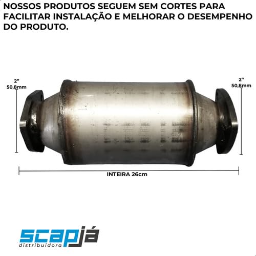 Catalisador Gol Vw G3 1.6 1.8 8v 2000 2001 2002 2003