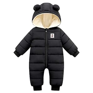 Cute Baby Boys Snowsuit New Born baby girls Winter Coat Toddler Clothes