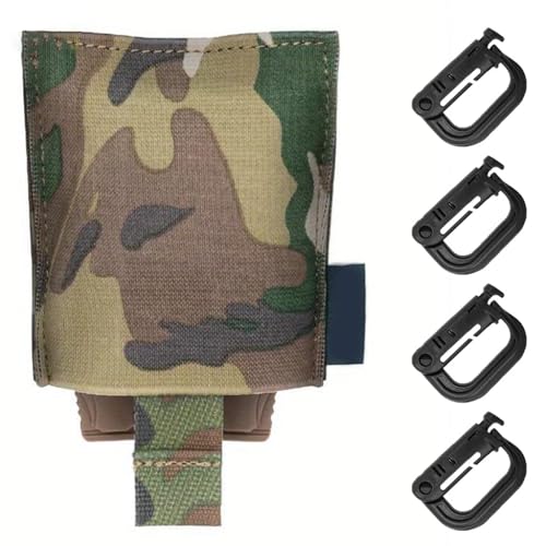Pochette tactique pliable Molle : évitez la perte de vos outils EDC avec l'ouverture rapide CP - 2