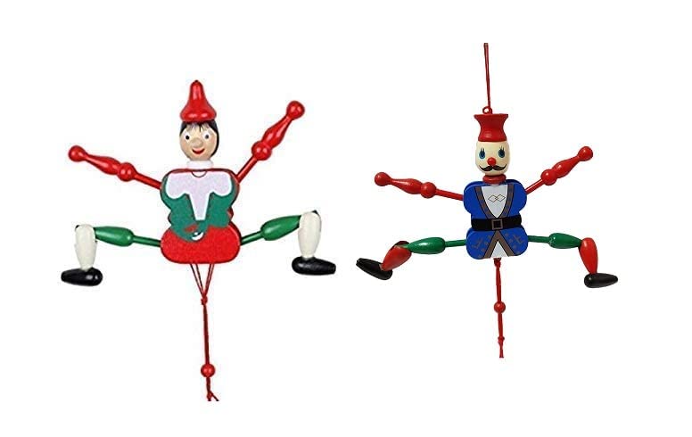 Linquard Collection Store Channapatna Hanging Wooden Wall Hanging Joker Toy (Pulling Toy) Set of 2 (B0B76HBFCG) Amazon Price History, Amazon Price Tracker