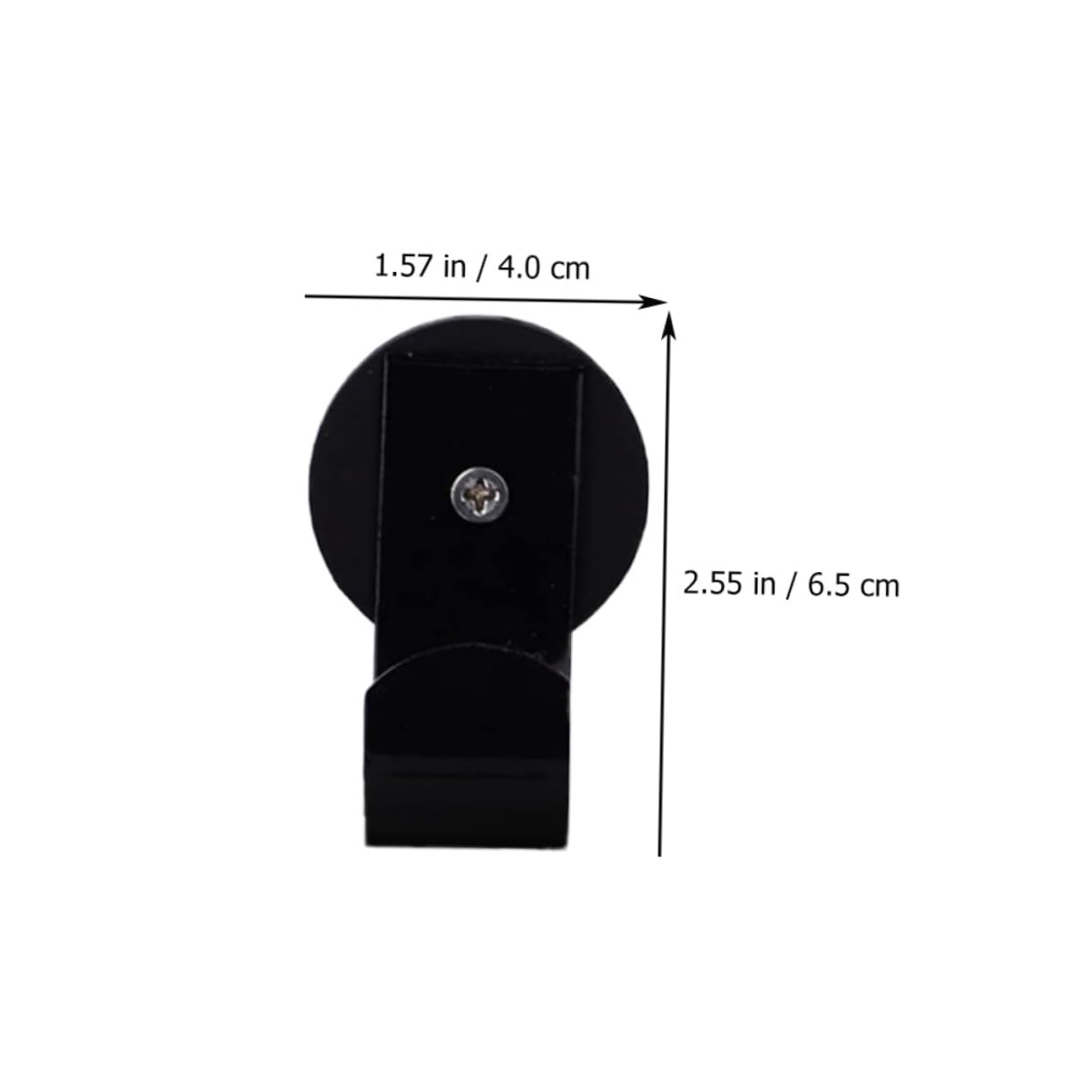 DOITOOL 6piezas Gancho Magnético Para Decoración De Puerta Soporte Sin Daños Para Colgar Wreaths y Accesorios De Baño Diseño Elegante y Duradero