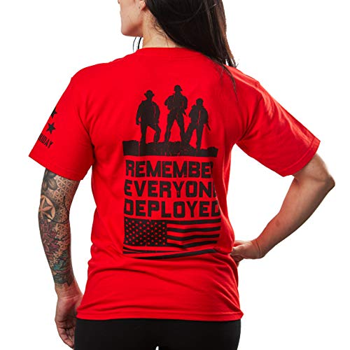 Bone Head Outfitters R.E.D. Soldiers-Remember Everyone Deployed R.E.D. Friday T-Shirt4