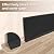 Flexible Baseboard Molding Trim, 4" (W) x 16.4' (L) Self-Adhesive Vinyl Wall Base, Peel and Stick Baseboard, Rubber Wall Base Moulding Trim, Black