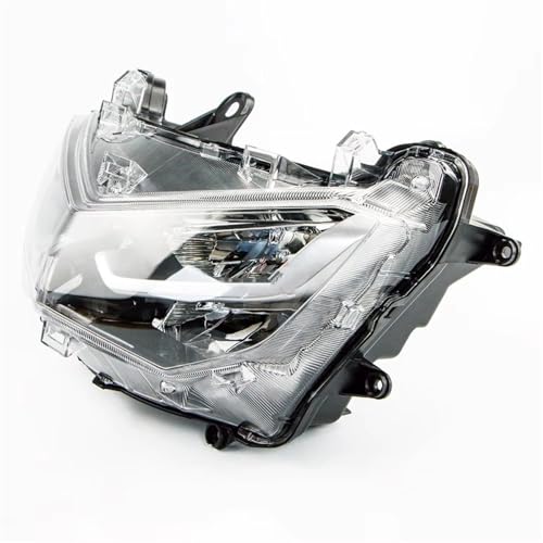 Ensemble phares avant moto pour NMAX 155 avec bloc optique transparent durable