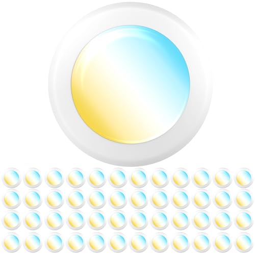Sunco 48 Pack LED Disc Lights Ceiling 6 Inch, Flush Mount Disk Light, Recessed Can Lighting...