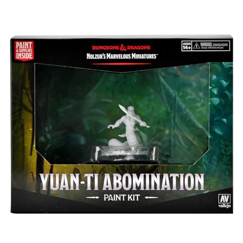 Kit de pintura Nolzur's Marvelous Miniatures: Yuan-ti Abomination miniatura 1
