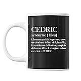 Planetee Mug C�dric Pr�nom d�finition