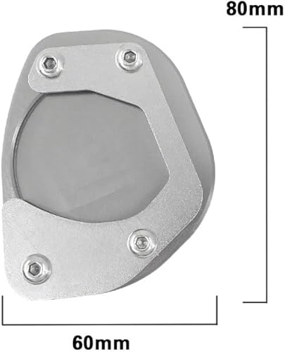 Miniatura 3 de ACLIPS Motorcycle Side Stand pad Motorcycle CNC Aluminum Kickstand Foot Side Stand Extension Pad Support Plate for B&MW F650GS F 650 GS 650GS F700GS