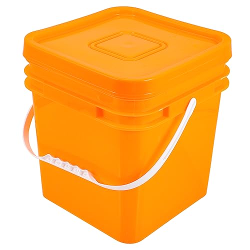 NULYLU 洗濯洗剤用収納容器 ランドリーディスペンサー 多機能整理用バケツ 家用大容量収納ボックス 密閉蓋付き