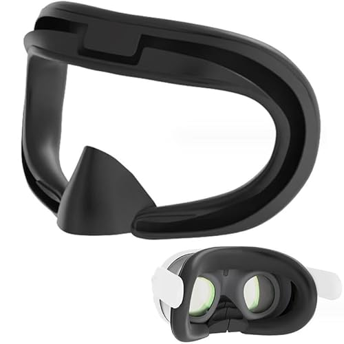 Meta Quest 3 p ̃VRJo[ AC}XN tFCX}XN VR Ry h~ hJo[ tFCXJo[ ANZT[ (Black)