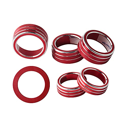 CARFIB for Honda Accord 10th Car Accessories 2021 2020 2019 2018 AC Knobs Volume Ignition Ring Temperature Caps Decals Stickers Cover Interior Parts Men Women Aluminum Alloy Red 6 Pack CARFIB for Honda Accord 10th Car Accessories 2021 2020 2019 2018 AC Knobs Volume Ignition Ring Temperature Caps Decals Stickers Cover Interior Parts Men Women Aluminum Alloy Red 6 Pack