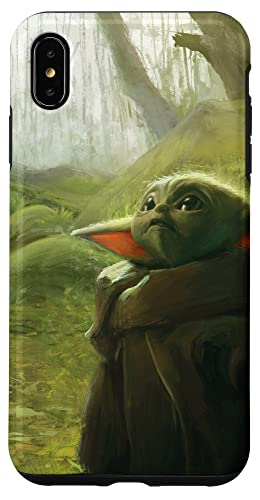 Coque iPhone XS Max The Mandalorian pour fan de la série en voyage