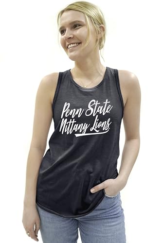 Image of Blue 84 NCAA Womens NCAA Officially Licensed Women's Tank Top Tri-Blend Signature