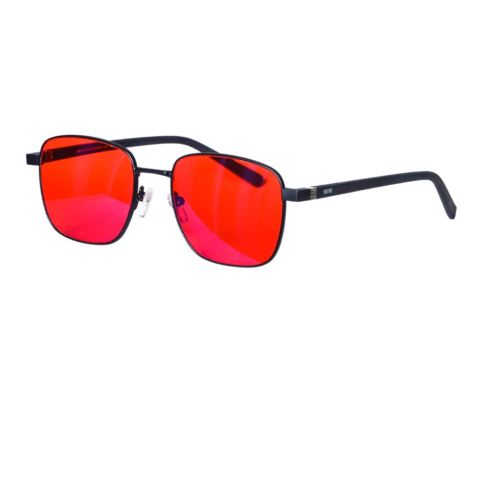 REVOLT Super Light FrameスペアレンズBlueMirror FEISEDY 80s Futuristic Cyclops Cyber Visor Sunglasses Men