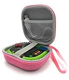 xcivi Hard Carrying EVA Case for Leapfrog Rockit Twist Handheld Learning Game System (Pink)