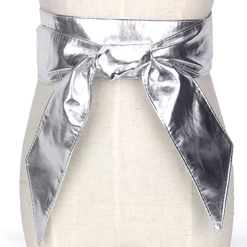 Soft Leather Elegant Women with Skirt Versatile Dress Wide Belt Ultra-Wide Waist Seal Sexy Corset Style Belt3