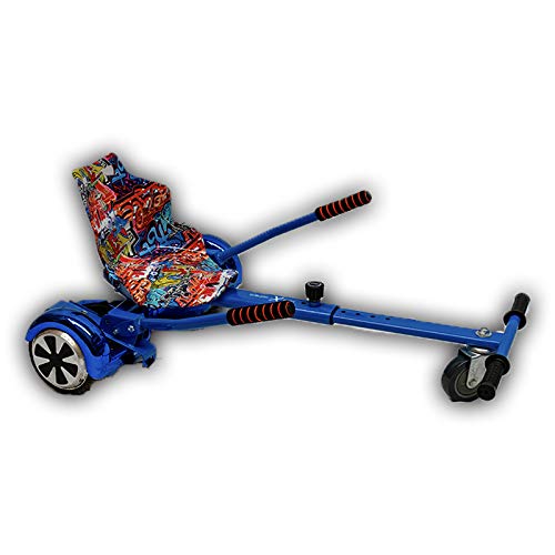Gift Gadgets Graffiti - Asiento para Corredor, Color Naranja, con diseño de Hoverkart Hover Kart Go Kart Racer GoKart