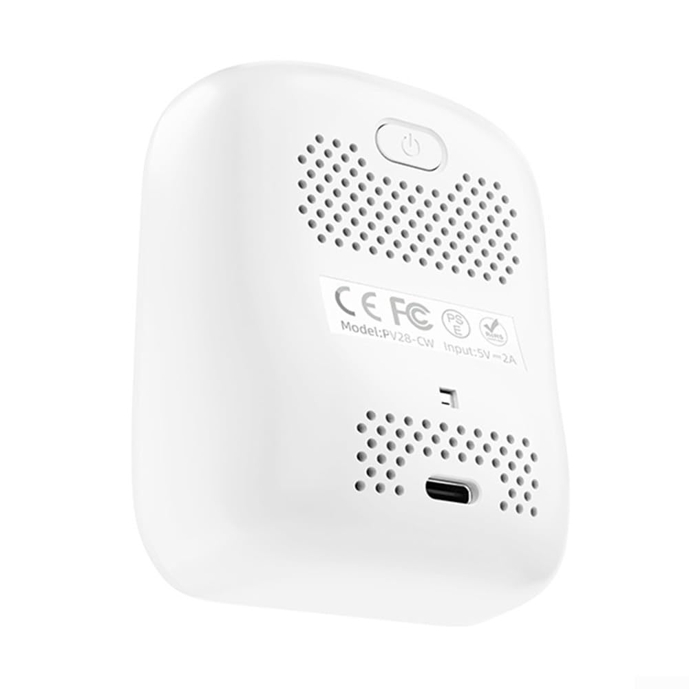 Misuratore di qualità dell'aria interna, per Tuya Smart WiFi Air Quality Monitor, Compatibile con per Tuya App, Contatore d'aria interno WiFi, Rilevatore sensore NDIR PM2 5, PM10