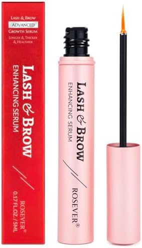 Lash Serum for Eyelash, Brow Serum for Eyebrow, Thicker and Stronger Lashes and Brows 5ml