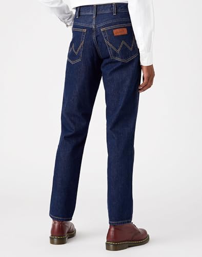 WRANGLER - Jeans Herren - Authentic Straight Fit - Texas - Darkstone – Ansicht 2