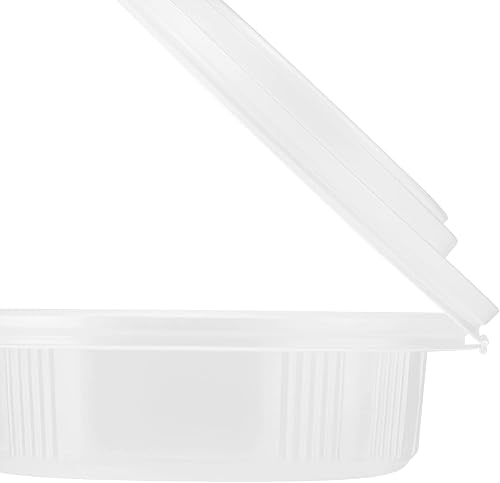 Karat 16 oz PP Hinged Insert for 24-32 oz Paper Food Container (142mm), C-HDL142-IS - 300 ct