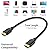 UVOOI Short HDMI Cable 1 Foot 2-Pack, 4K 1FT HDMI to HDMI Cable High Speed HDMI 2.0 Cord Supports 4K@60Hz, 2K, 1080P, HDCP 2.2, HDR, 3D, ARC & Ethernet