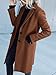 ANRABESS Womens Peacoat Notched Lapel Collar Single-Breasted Trench Coats Loose Casual Long Jacket 2025 Fall Winter Outerwear Caramel Medium