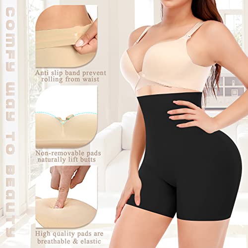 Image of Werena Butt Lifter Panties for Women Padded Underwear Seamless Booty Pads Enhancer Shapewear Butt Lifting Panty
