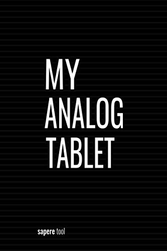 My Analog Tablet: Blank Lined Notebook With Funny Saying On Cover, Classic Hilarious Office Joke...