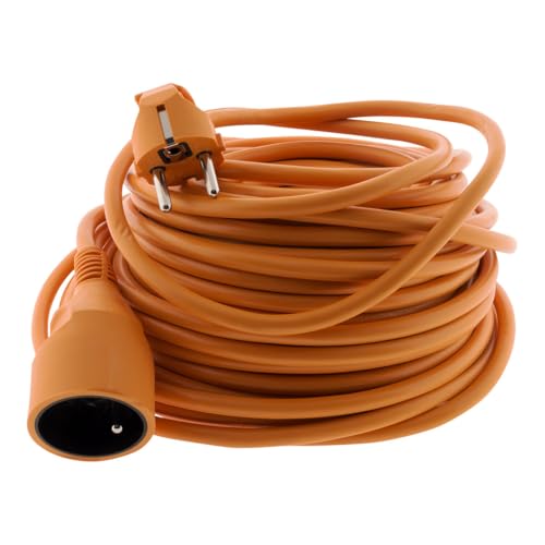 Prolongateur Jardin 16A HO5VV-F 3G1,5mm² 2P+Terre 25m - Orange - Zenitech