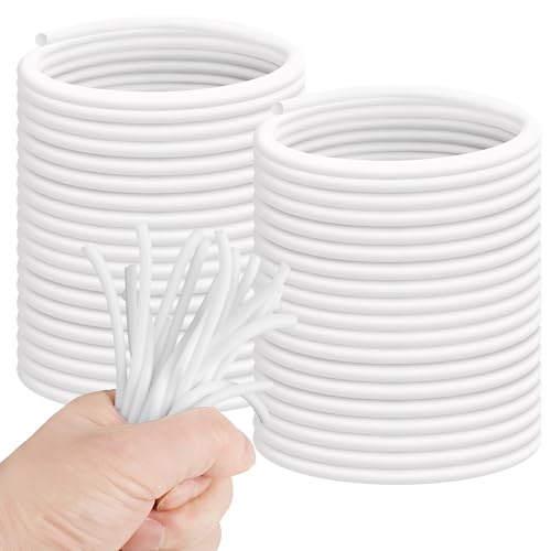 Image of U0U 100Ft Backer Rod 1 /8 Inch,Foam Backer Rod Caulk Saver for Gaps and Joint Concrete Filling,White Concrete Expansion Joint Filler (1 /8 inch*100 feet)
