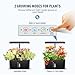 Ahopegarden Hydroponics Growing System Kit: 8 Pods Indoor Garden Plant Germination Kit Aeroponic Herb Vegetable Growth Lamp Countertop with LED Grow Light - Hydrophonic Planter Grower Harvest Lettuce