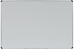 Universal 43843 Premium Porcelain Magnetic Whiteboard, 72" x 48"